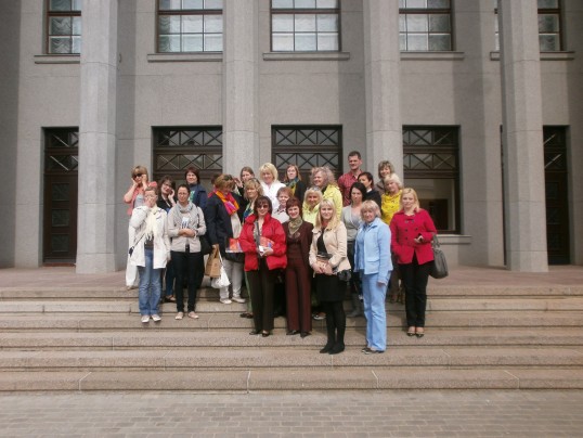 Vidzemes kultūras joma pārstāvji pie Daugavpils Vienības nama