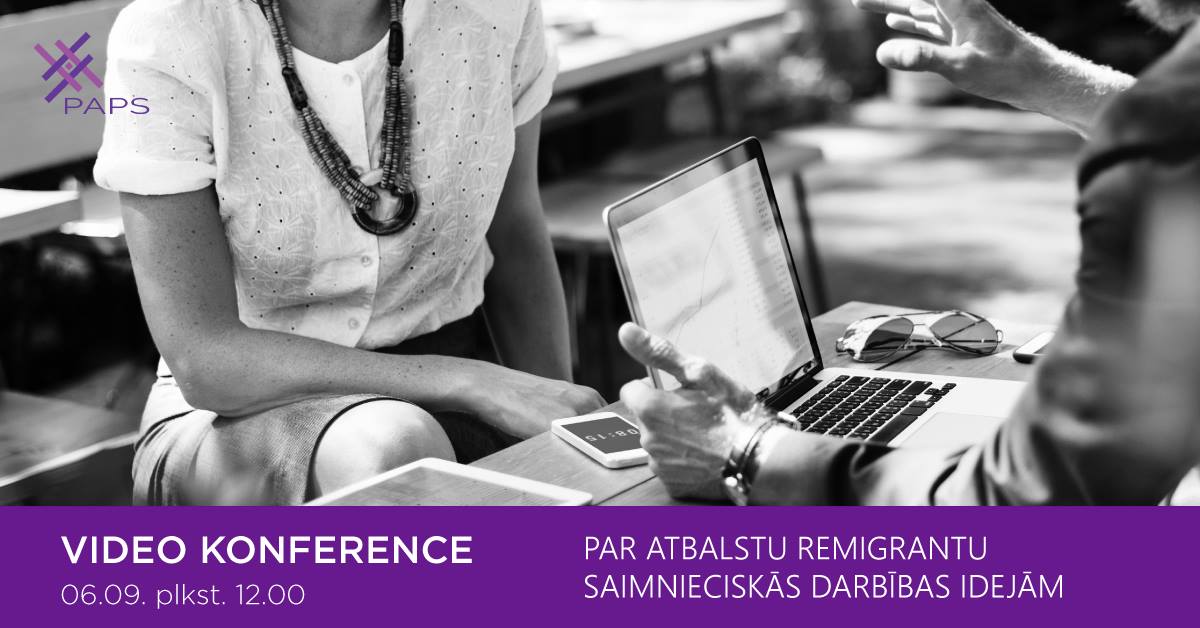 videokonference par konkursu remigrantu saimnieciskas darbibas idejam