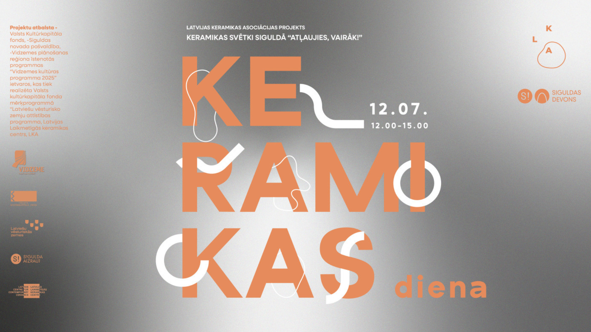 sigulda 12 julija notiks pasakums keramikas diena