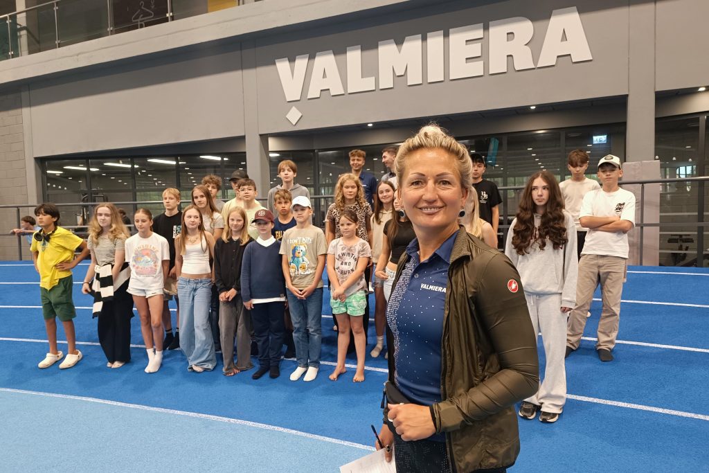 jolanta dukure caur sportu stiprina saikni ar latviju