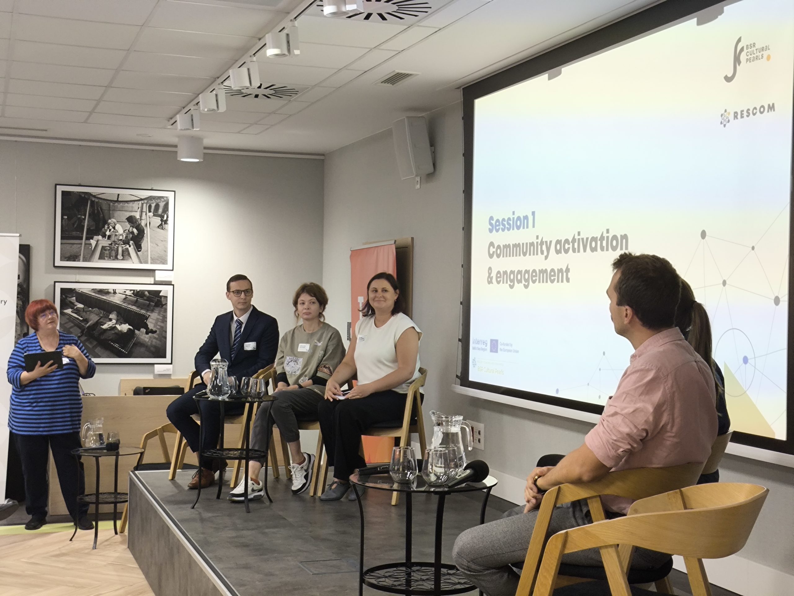 smiltenes un valmieras novadu parstavji plocka dalas pieredze par kopienu noturibu un lidzdalibu