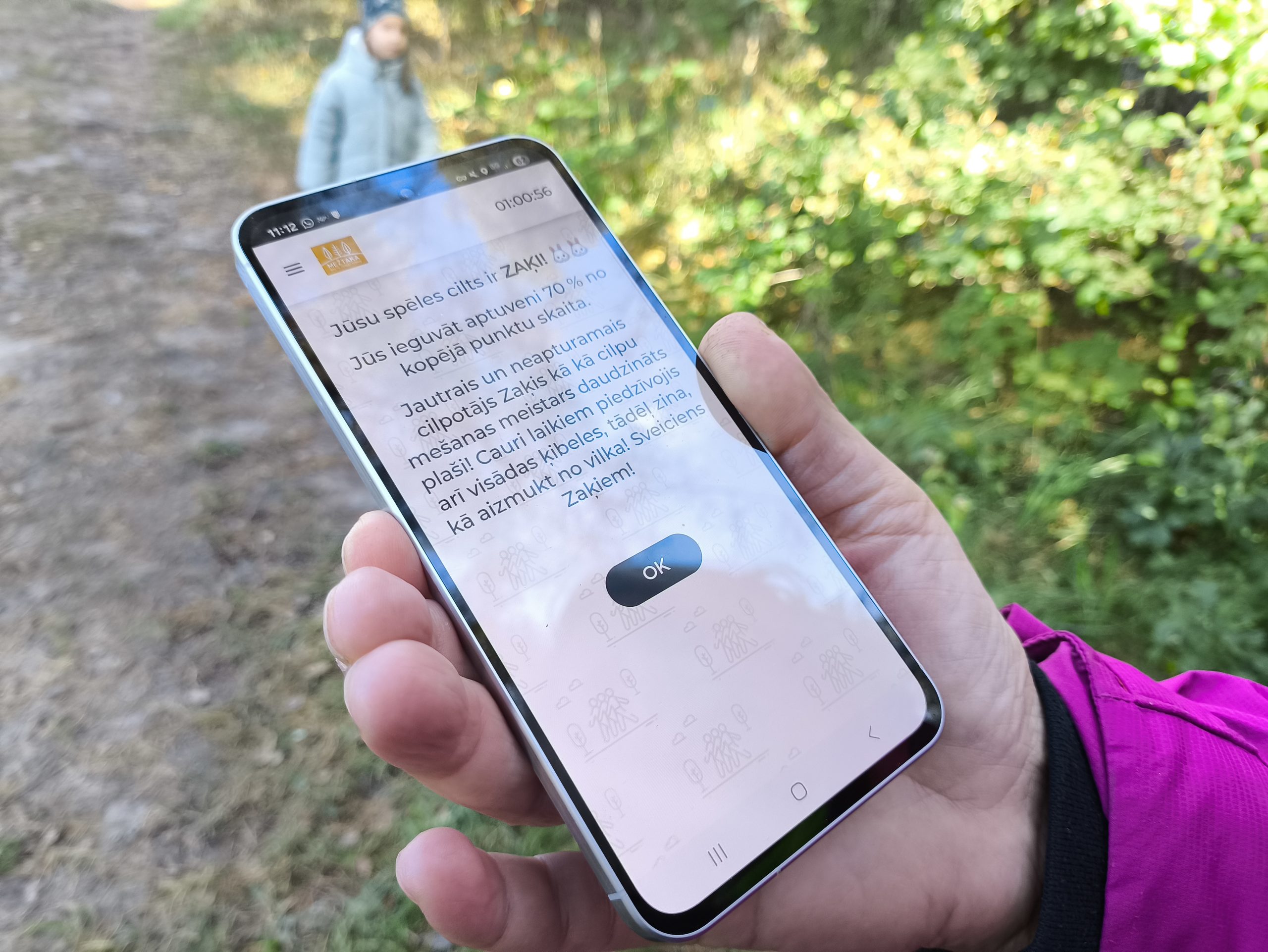 berni meztaka izmegina lokveida pargajiena marsrutu un digitali spelejamu speli