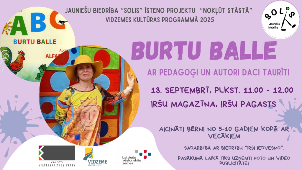 noklusti stasta ar daci tauriti un burtu balli