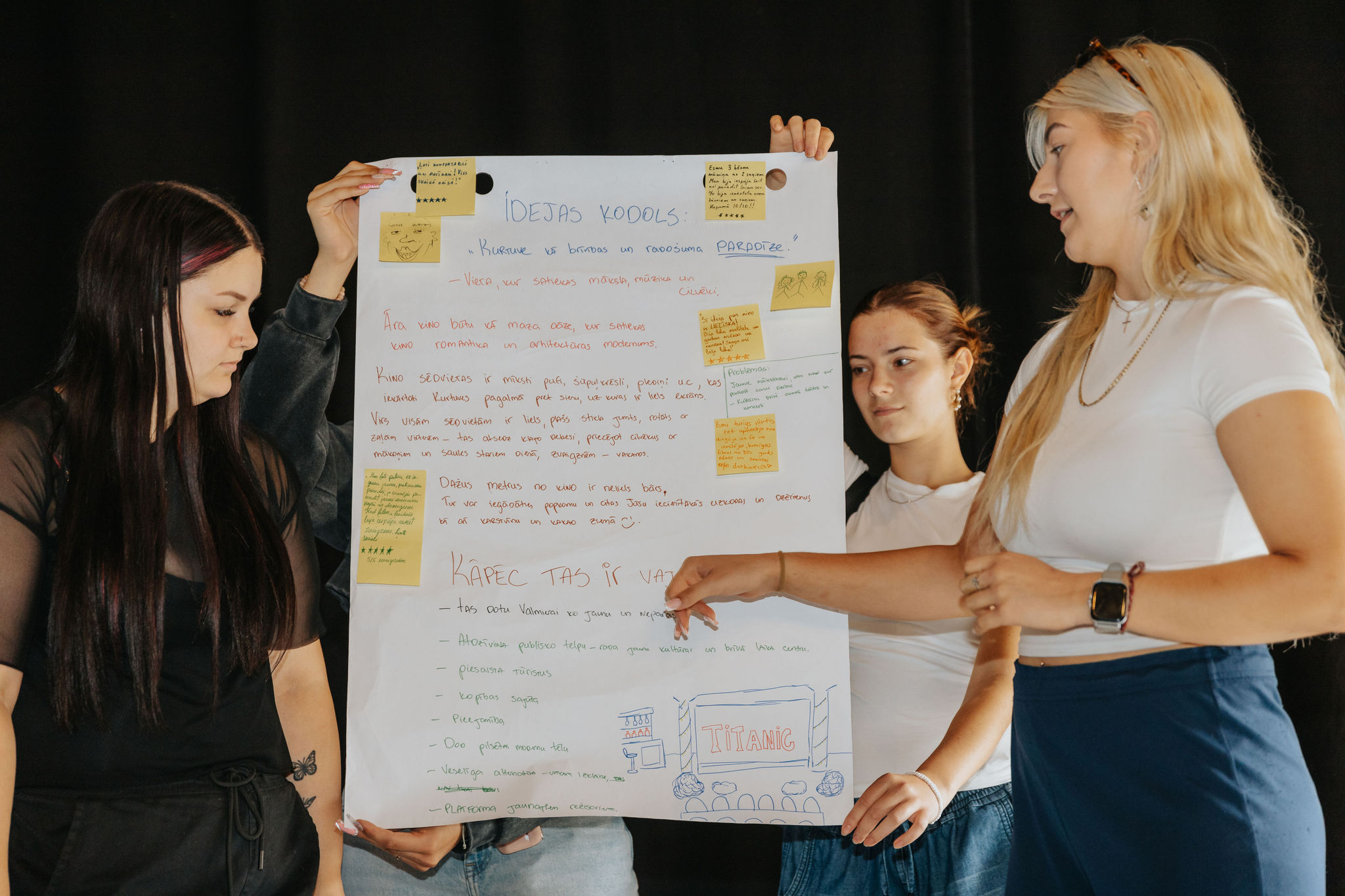 jauniesi iejutas pilsetas arhitekta loma un piedava idejas valmieras nakotnei