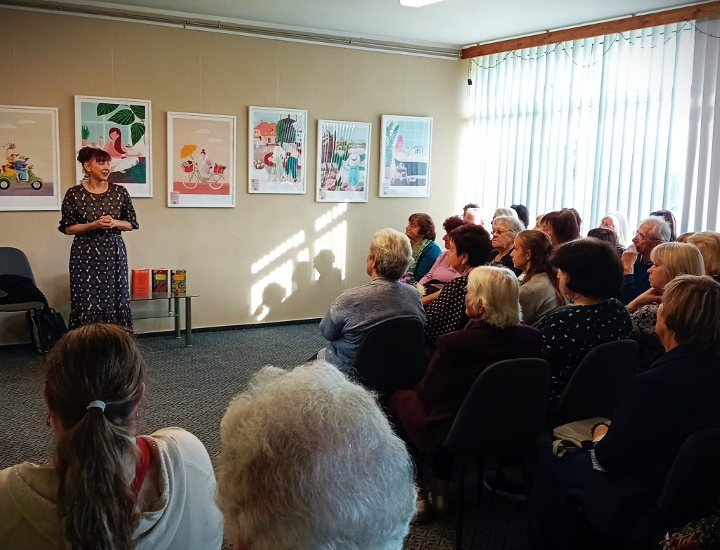 staicele aizvadita iedvesmojosa tiksanas ar zani daudzinu par celu no skatuves runas lidz literaturai