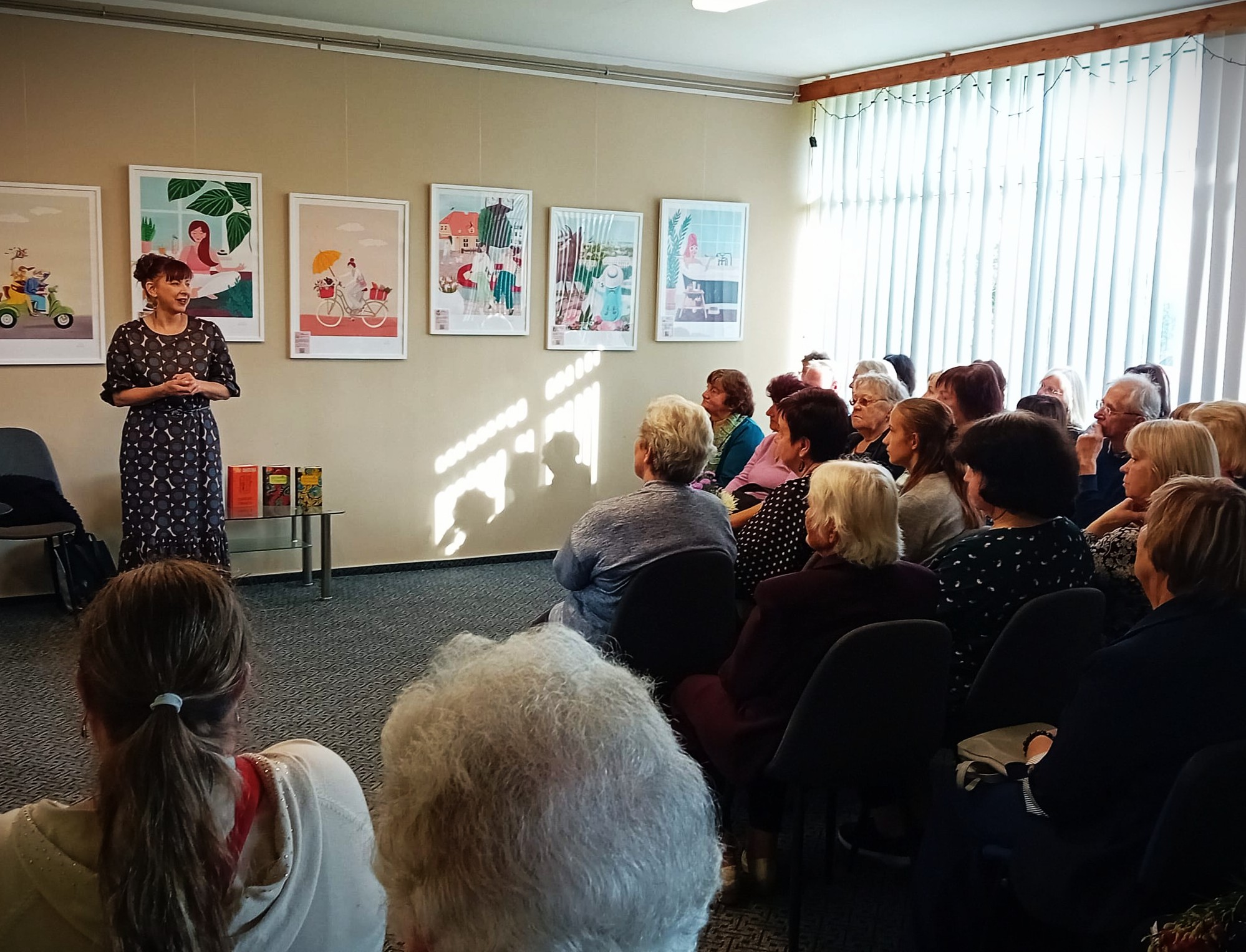 staicele aizvadita iedvesmojosa tiksanas ar zani daudzinu par celu no skatuves runas lidz literaturai