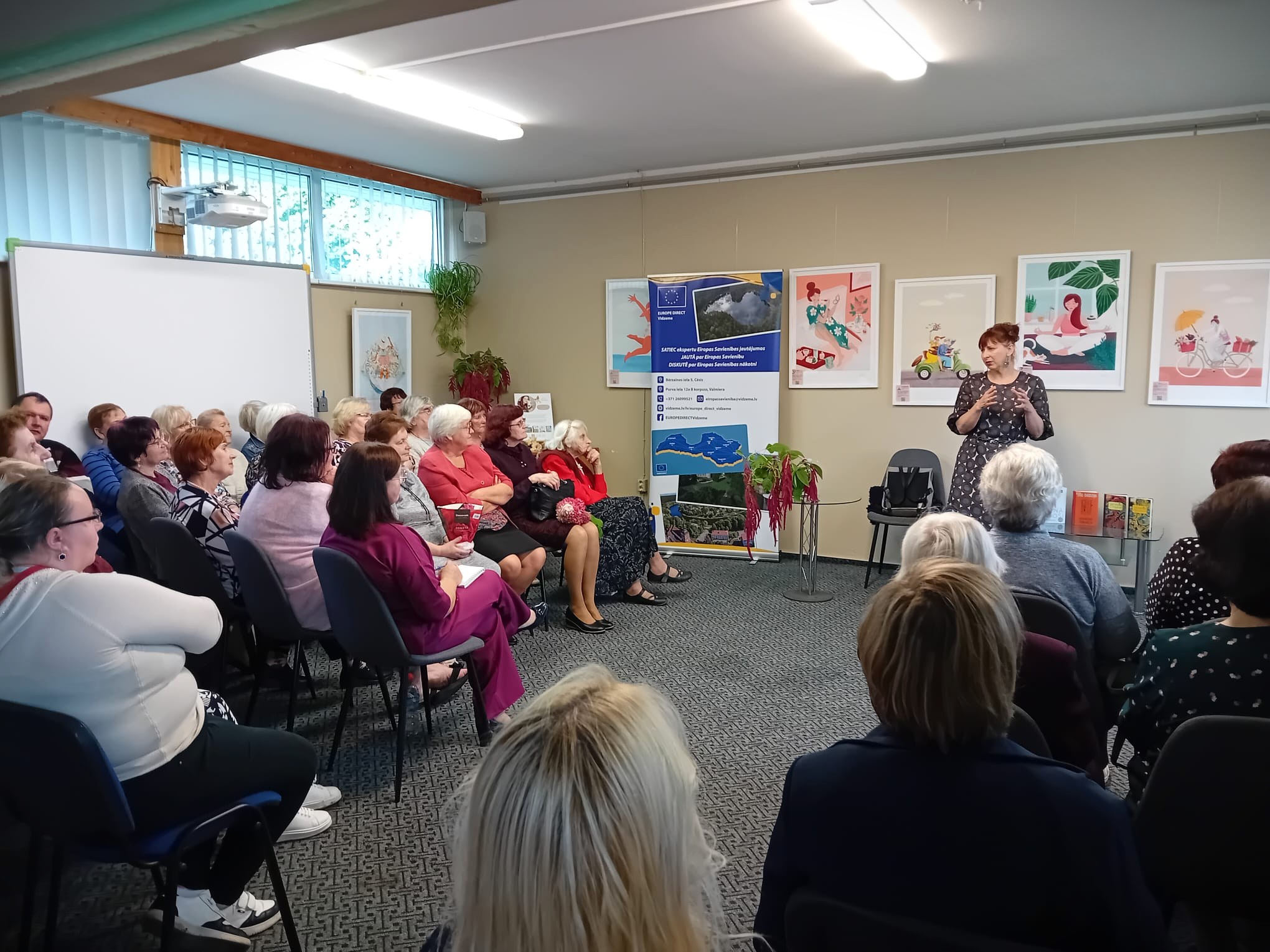 staicele aizvadita iedvesmojosa tiksanas ar zani daudzinu par celu no skatuves runas lidz literaturai