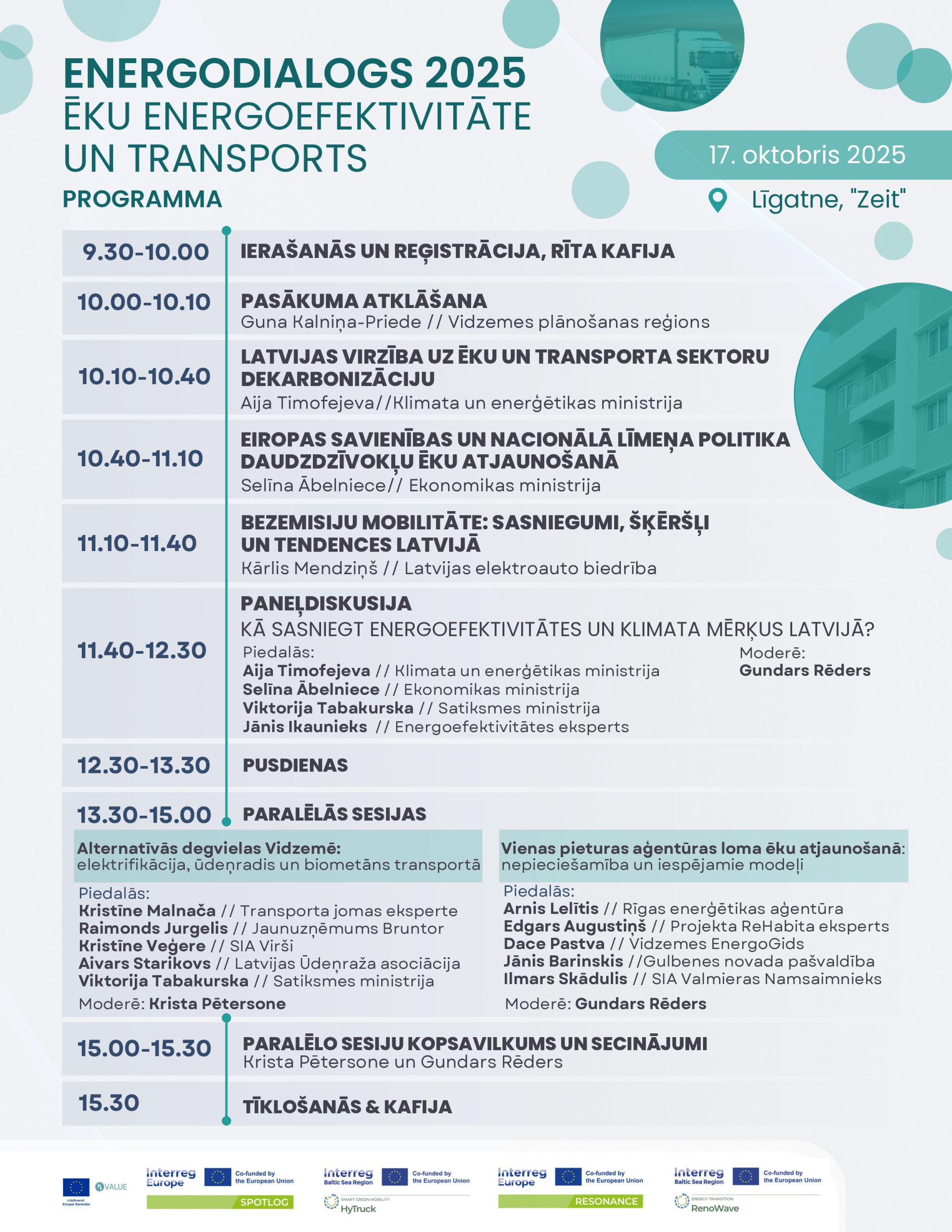 konferences energodialogs 2025 ietvaros tiks diskutets par alternativo degvielu izmantosanu un bezemisiju mobilitates attistibu