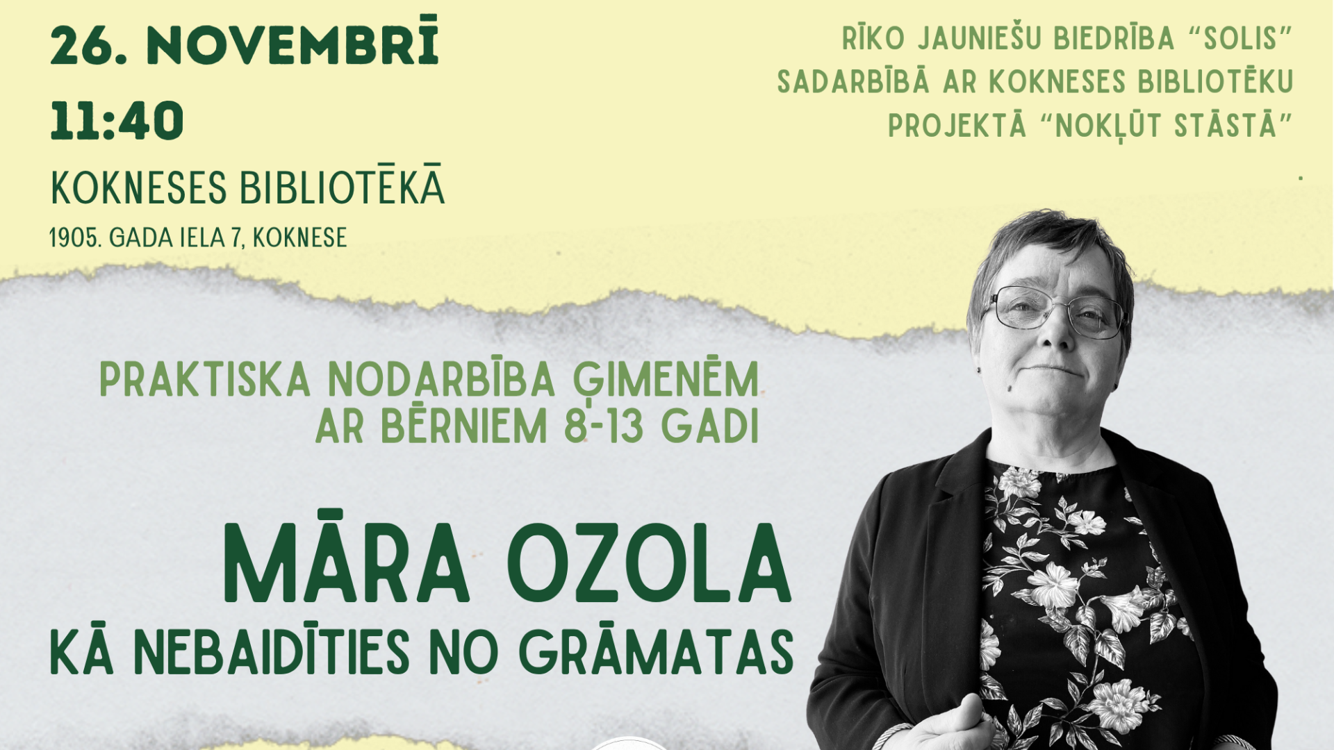 gimenes aicina uz nodarbibu ka nebaidities no gramatas