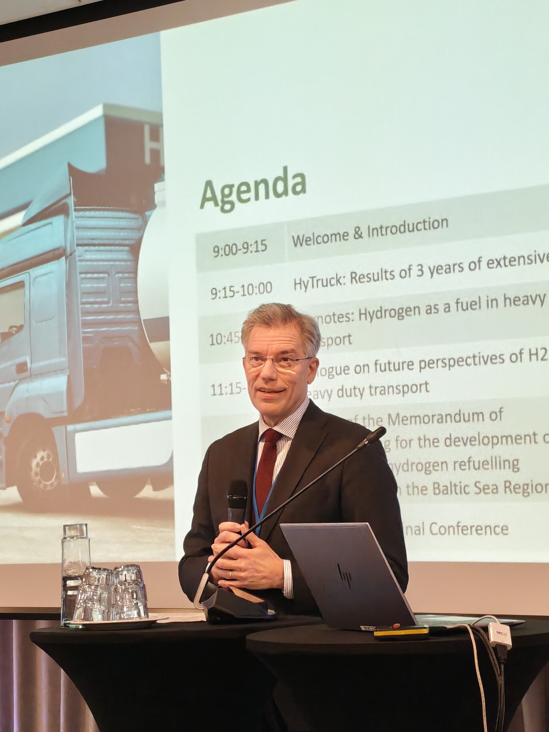 hytruck nosleguma konference helsinkos prezenteti riki un vadlinijas udenraza uzpildes staciju tikla attistibai baltijas juras regiona