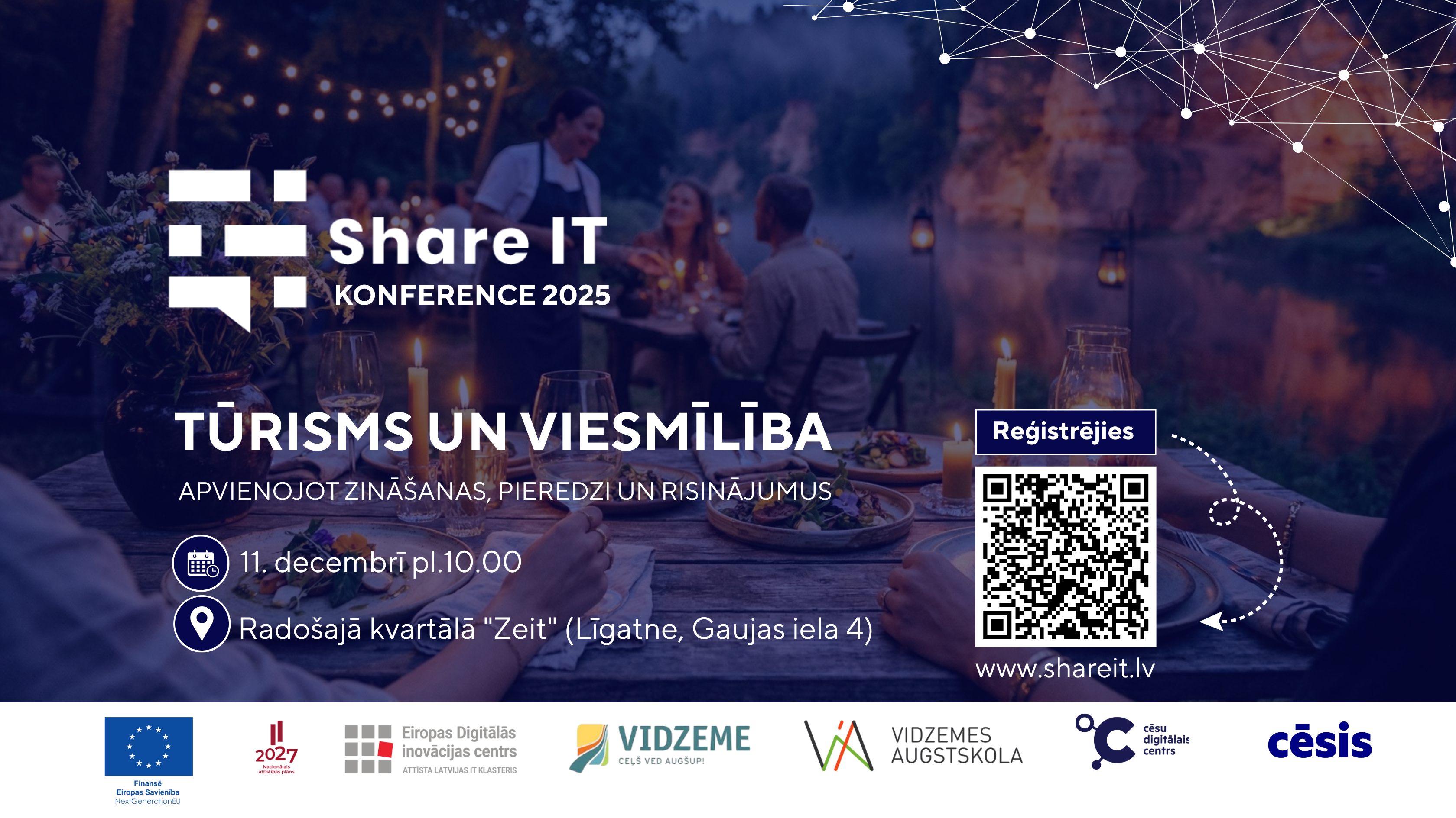 uznemeji un nozaru profesionali aicinati uz shareit 2025 konferenci turisms un viesmiliba
