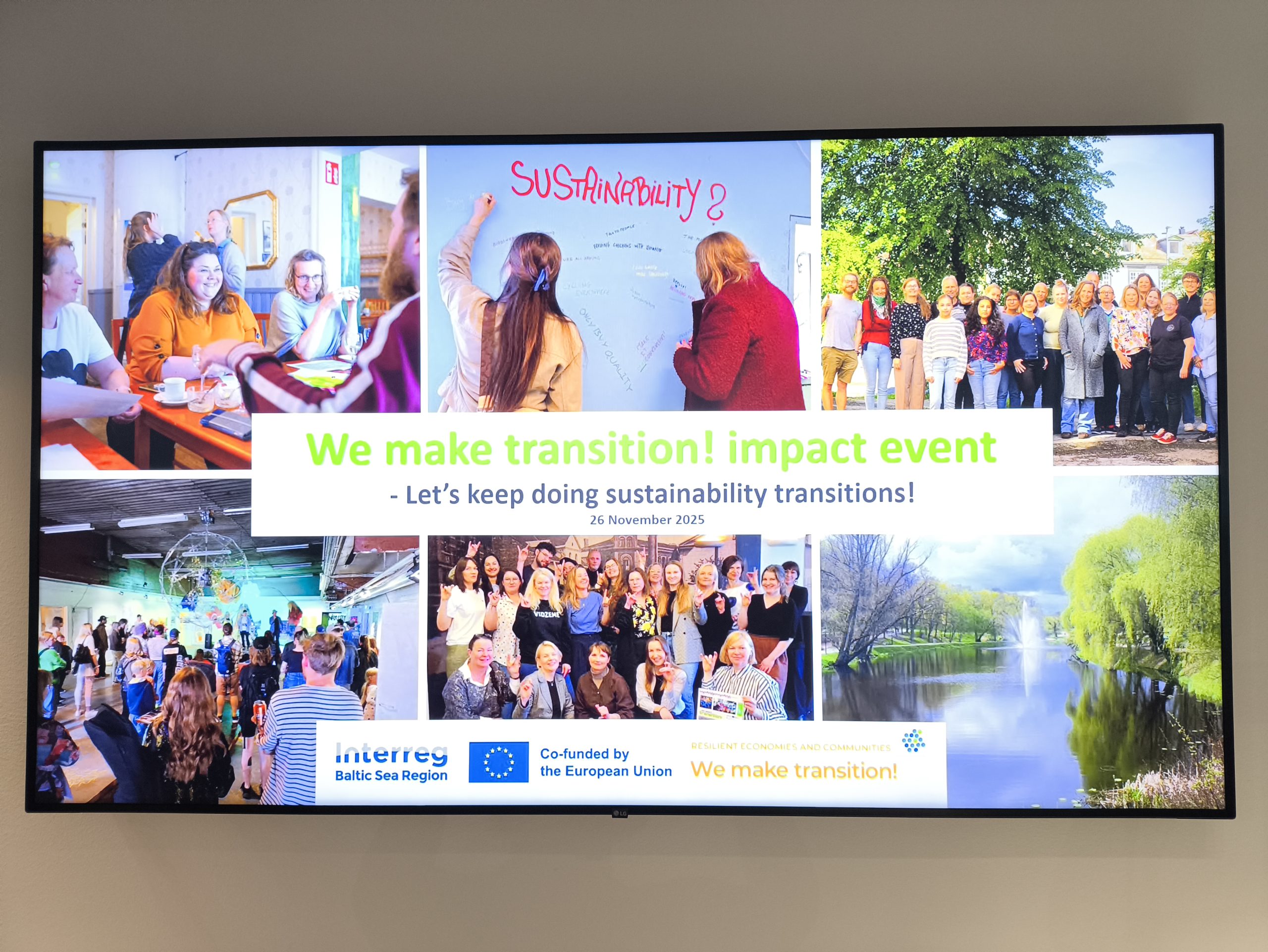 bioregiona attistiba vidzeme iedvesmo partnerus projekta we make transition nosleguma tampere