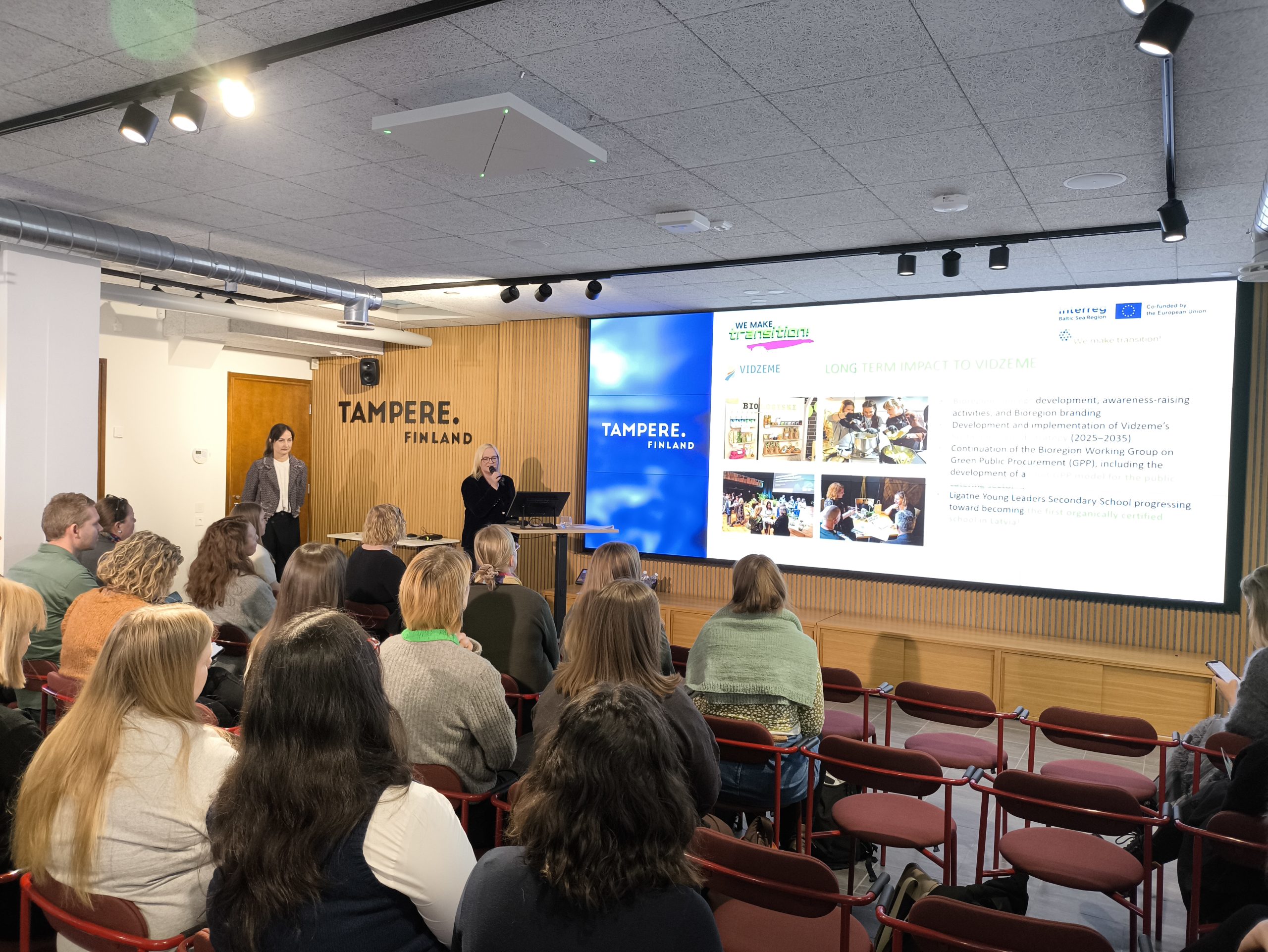 bioregiona attistiba vidzeme iedvesmo partnerus projekta we make transition nosleguma tampere