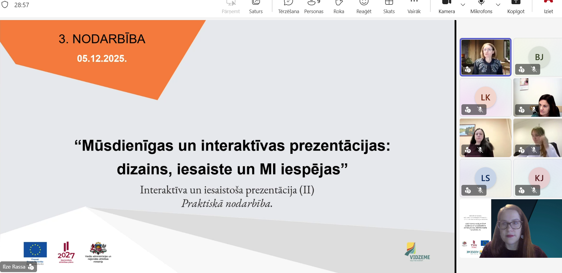 profesionalaja izaugsme robezas nepastav nosledzies apmacibu cikls musdienigas un interaktivas prezentacijas dizains iesaiste un mi iespejas