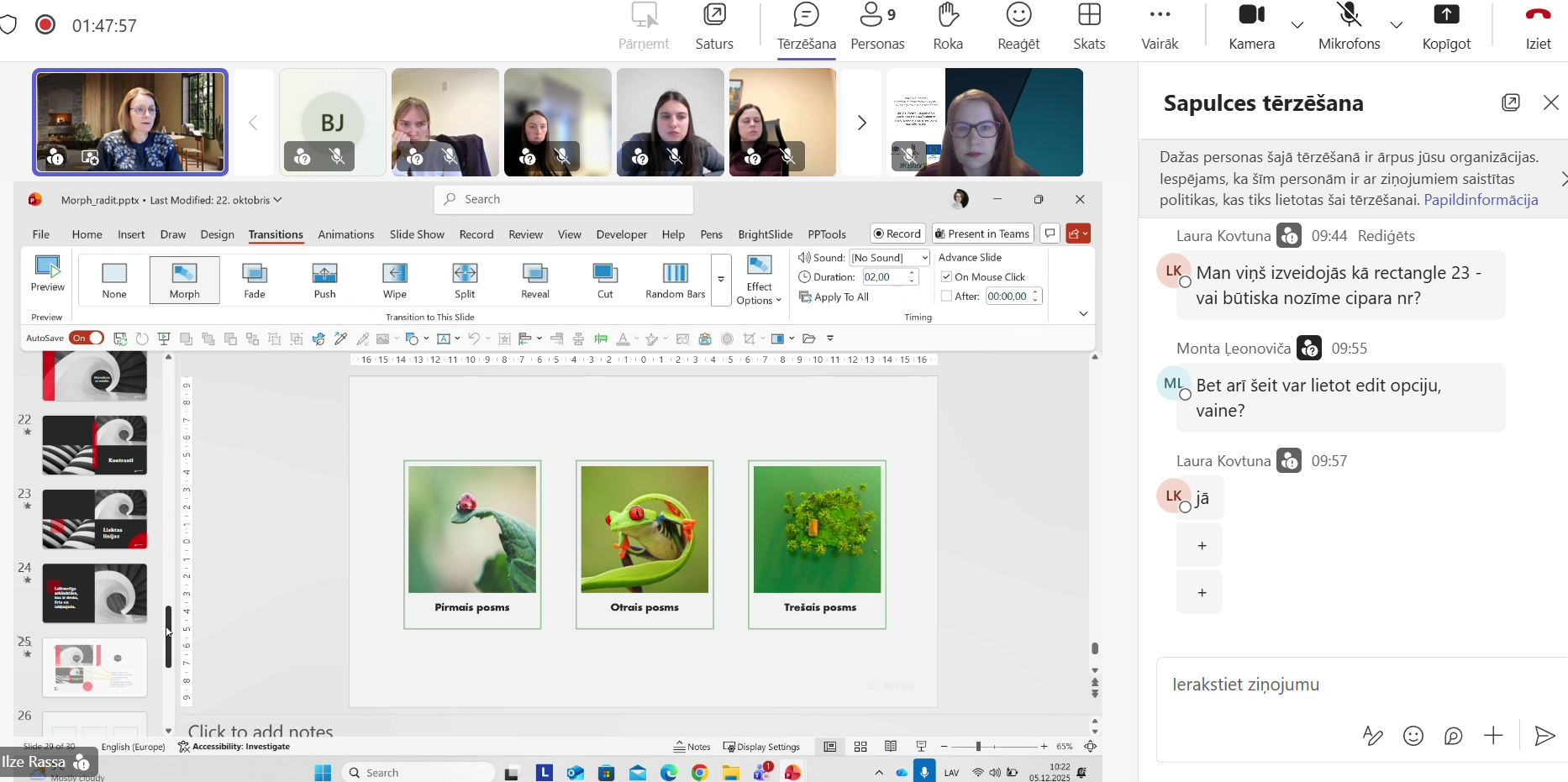 profesionalaja izaugsme robezas nepastav nosledzies apmacibu cikls musdienigas un interaktivas prezentacijas dizains iesaiste un mi iespejas