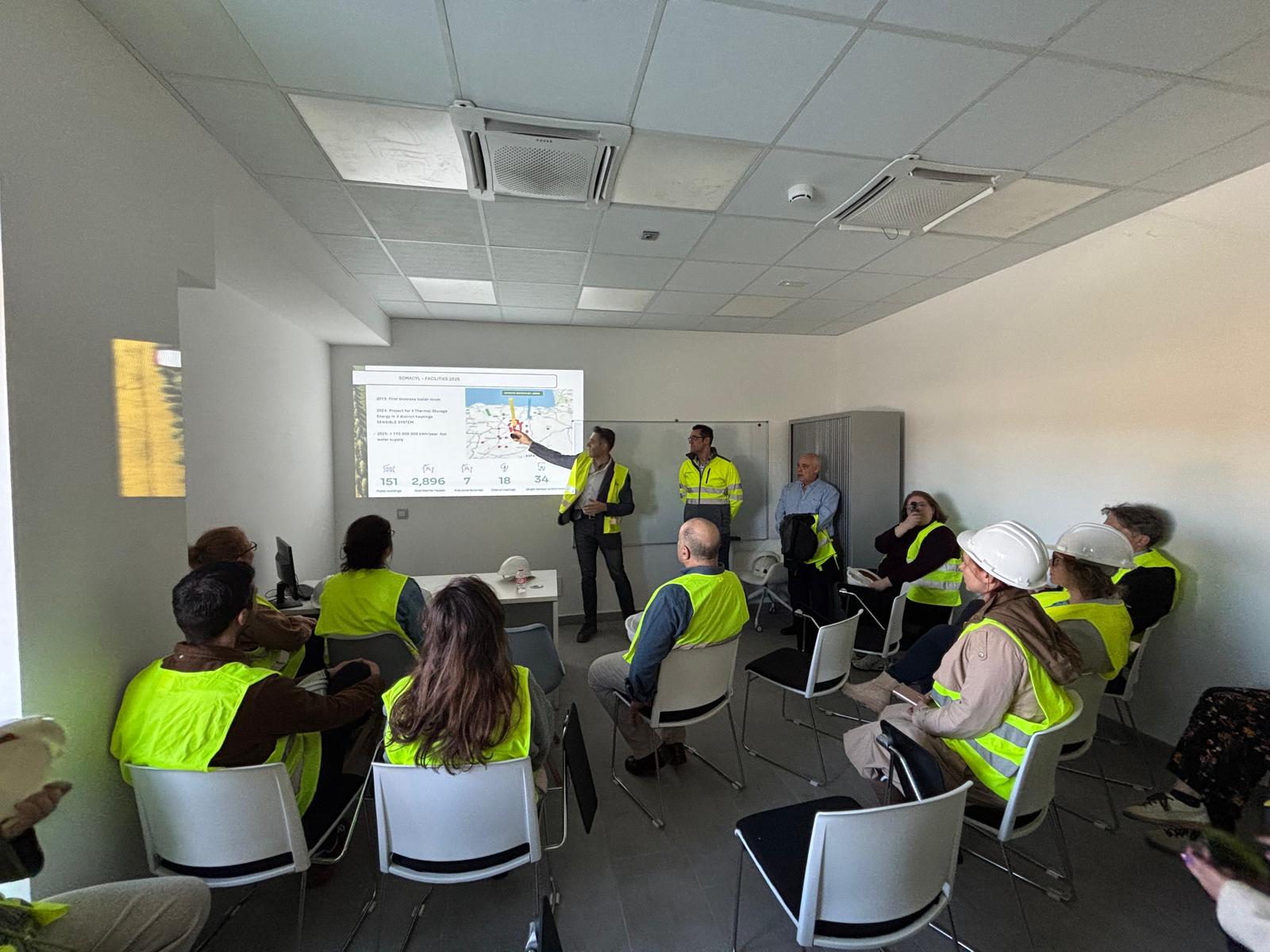 vidzemes parstavji piedalas green4heat darba grupa spanija iepazistot siltuma uzkrasanas risinajumus