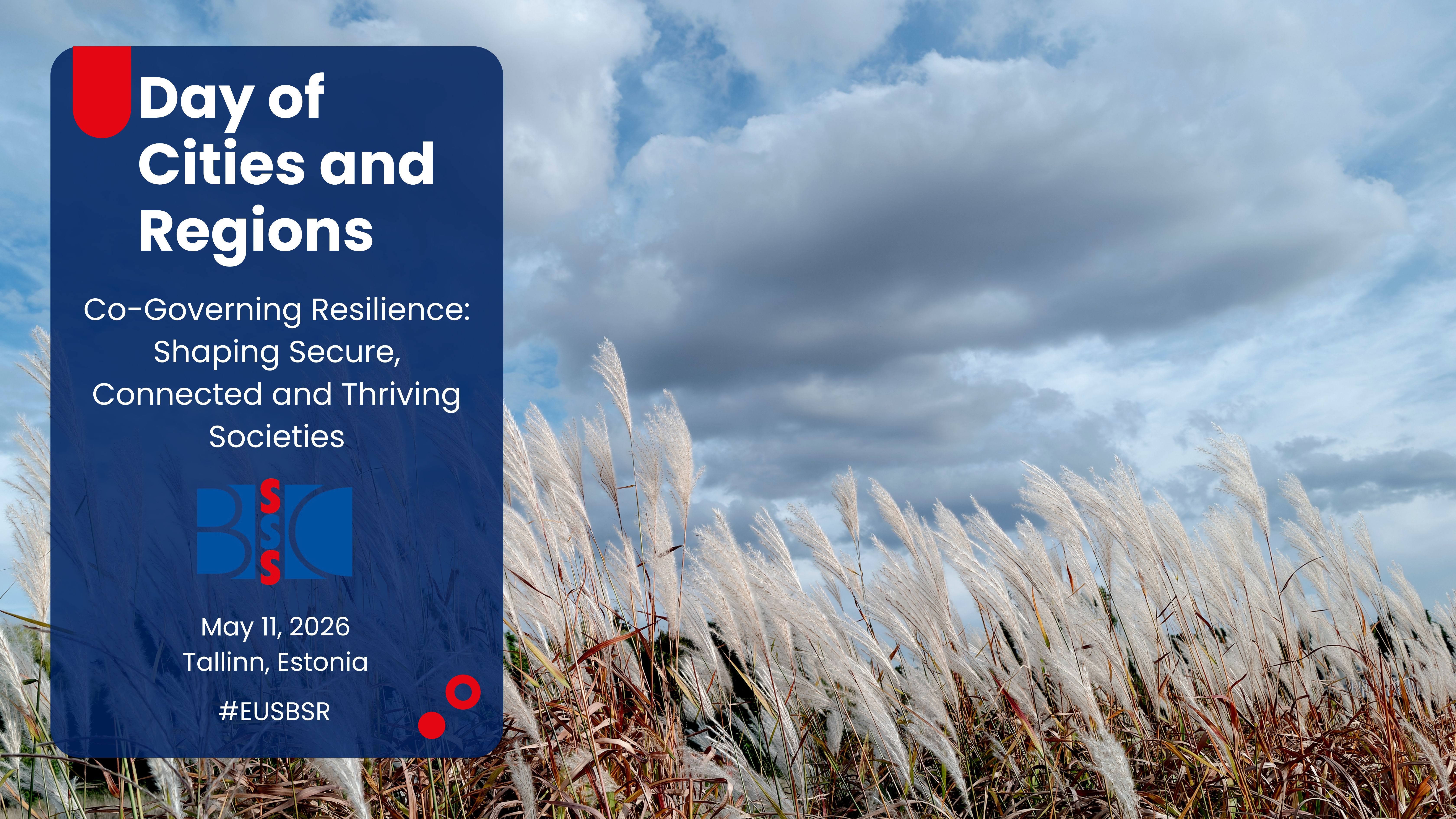 atverta registracija bsssc pilsetu un regionu dienai tallina