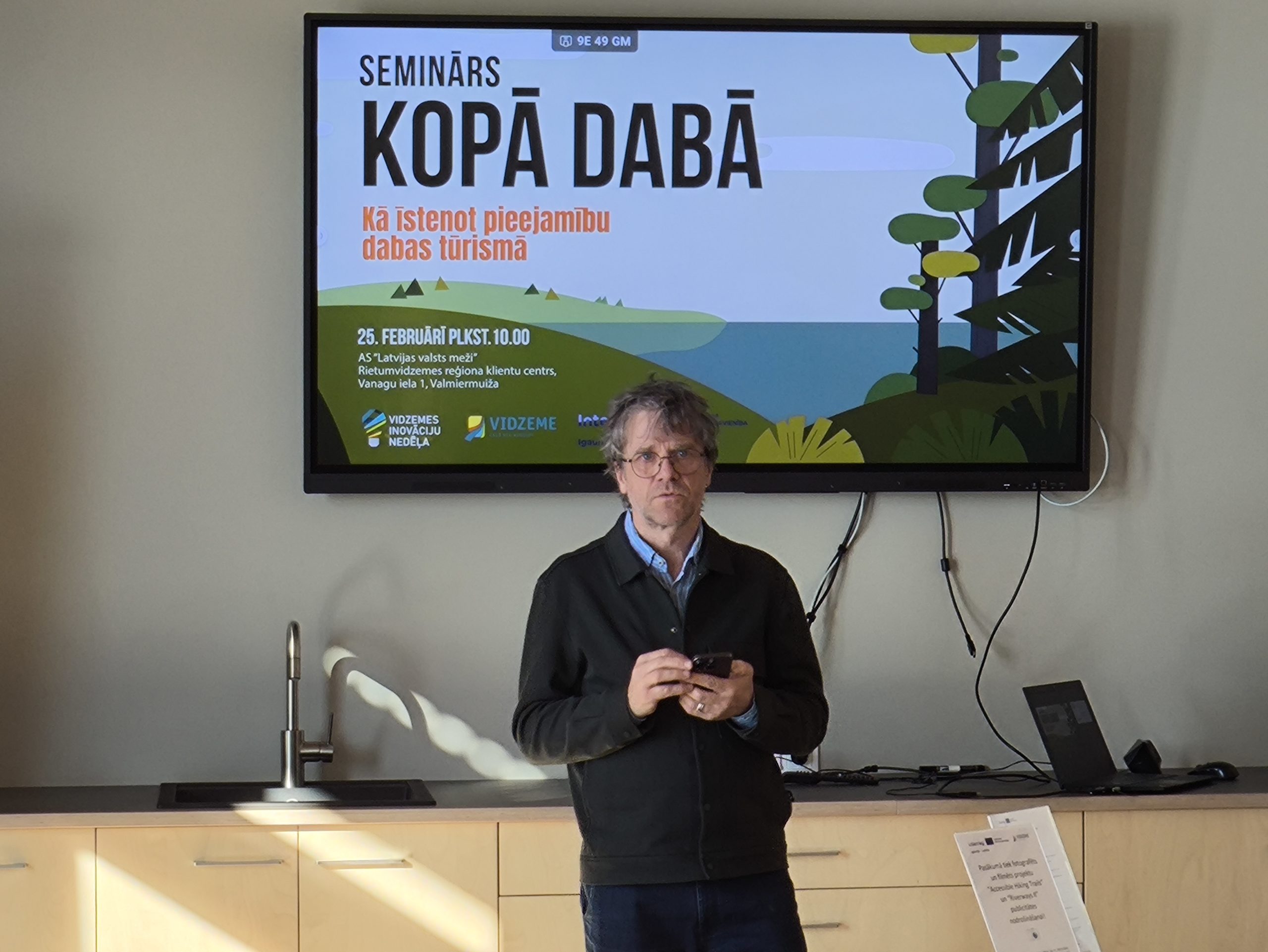 training seminar in valmiermuiza discusses accessibility in nature tourism users must be involved in developing solutions