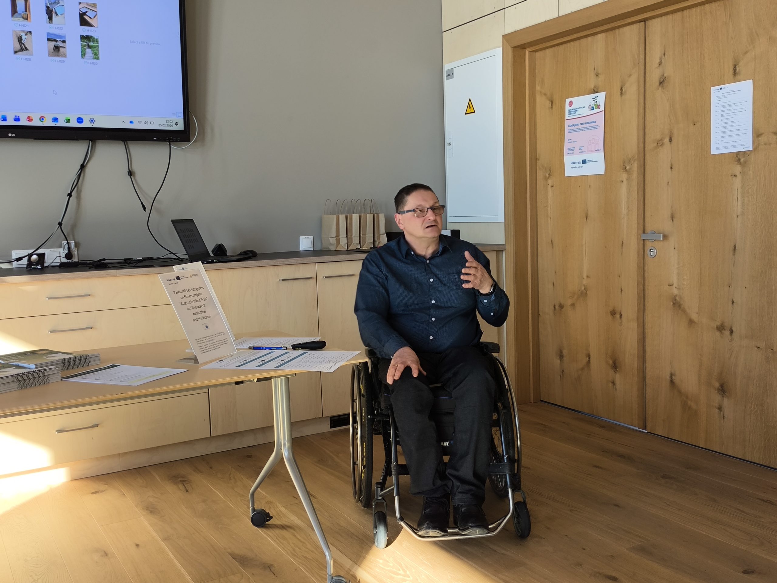 training seminar in valmiermuiza discusses accessibility in nature tourism users must be involved in developing solutions