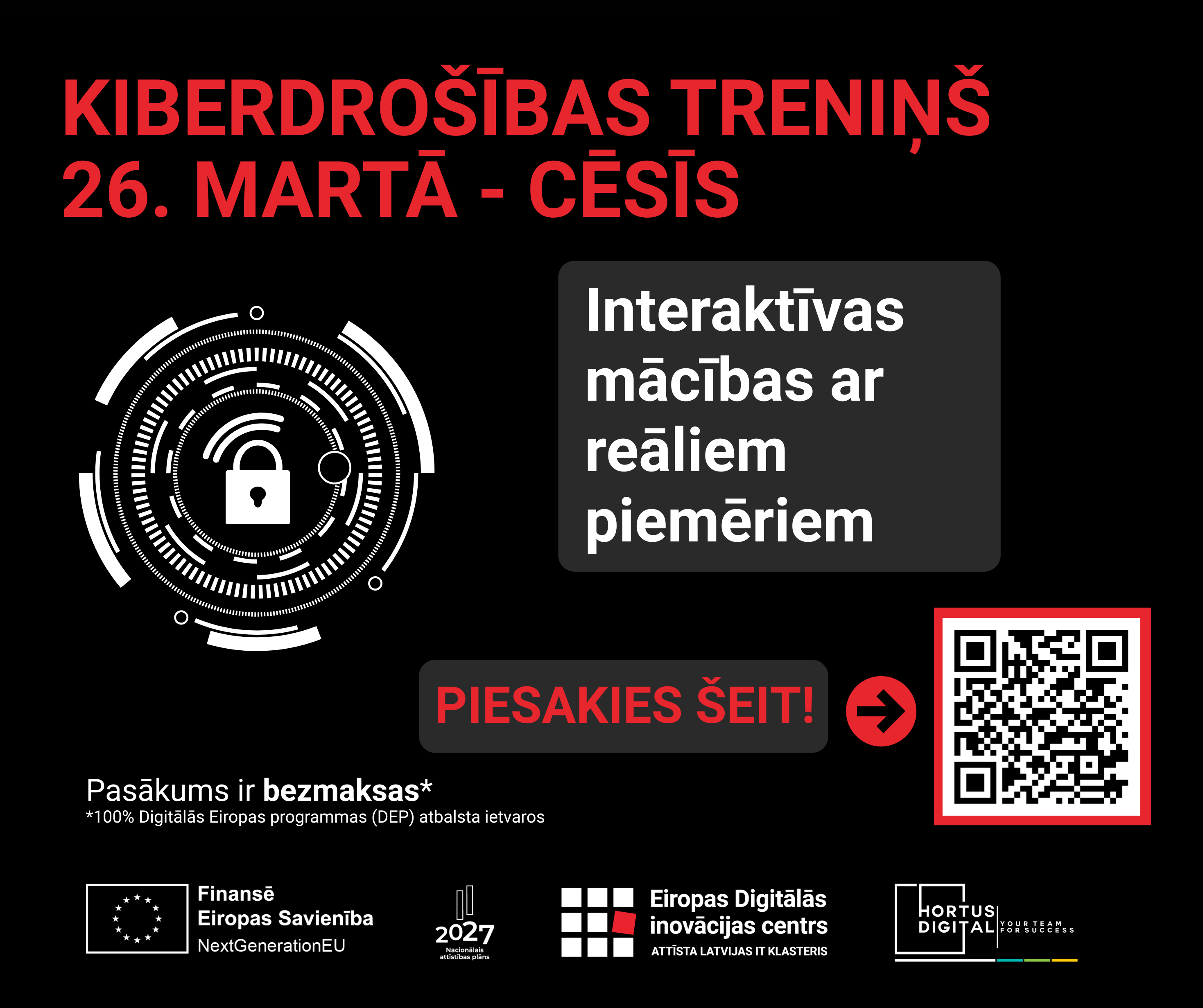 aicinam uz kiberdrosibas treninu cesis