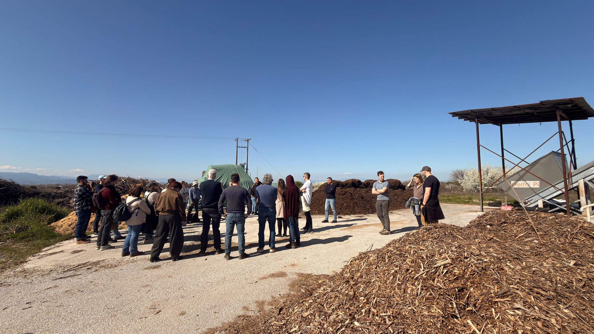 projekta agro building carbon abc partneri griekija diskute par augsnes atjaunosanu bioizcelsmes buvmaterialiem un oglekla piesaisti