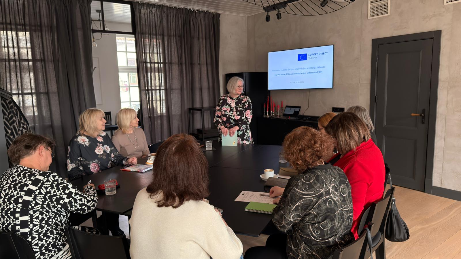 vidzeme stiprina sadarbibu starp esip un europe direct tikliem