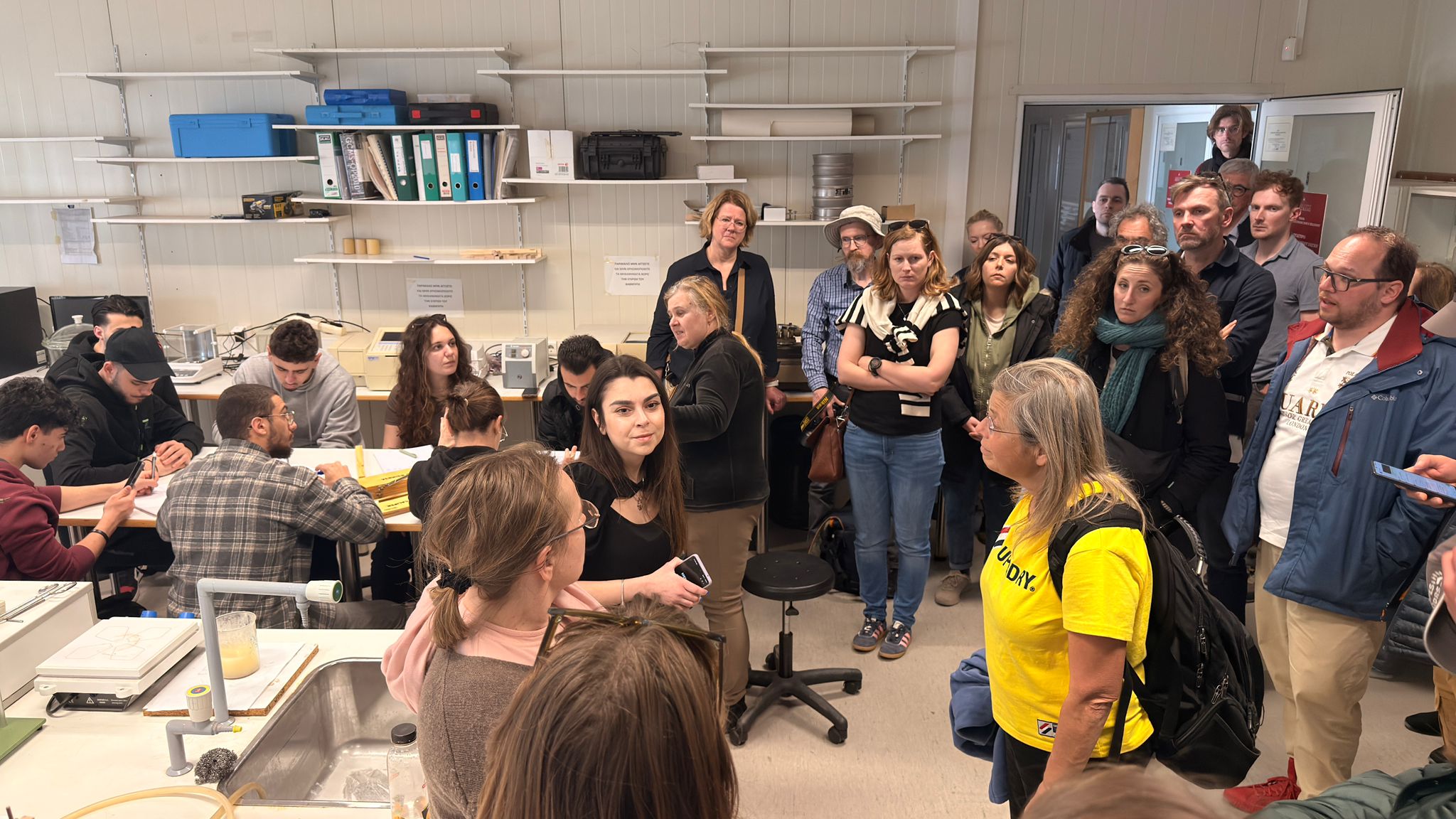 projekta agro building carbon abc partneri griekija diskute par augsnes atjaunosanu bioizcelsmes buvmaterialiem un oglekla piesaisti