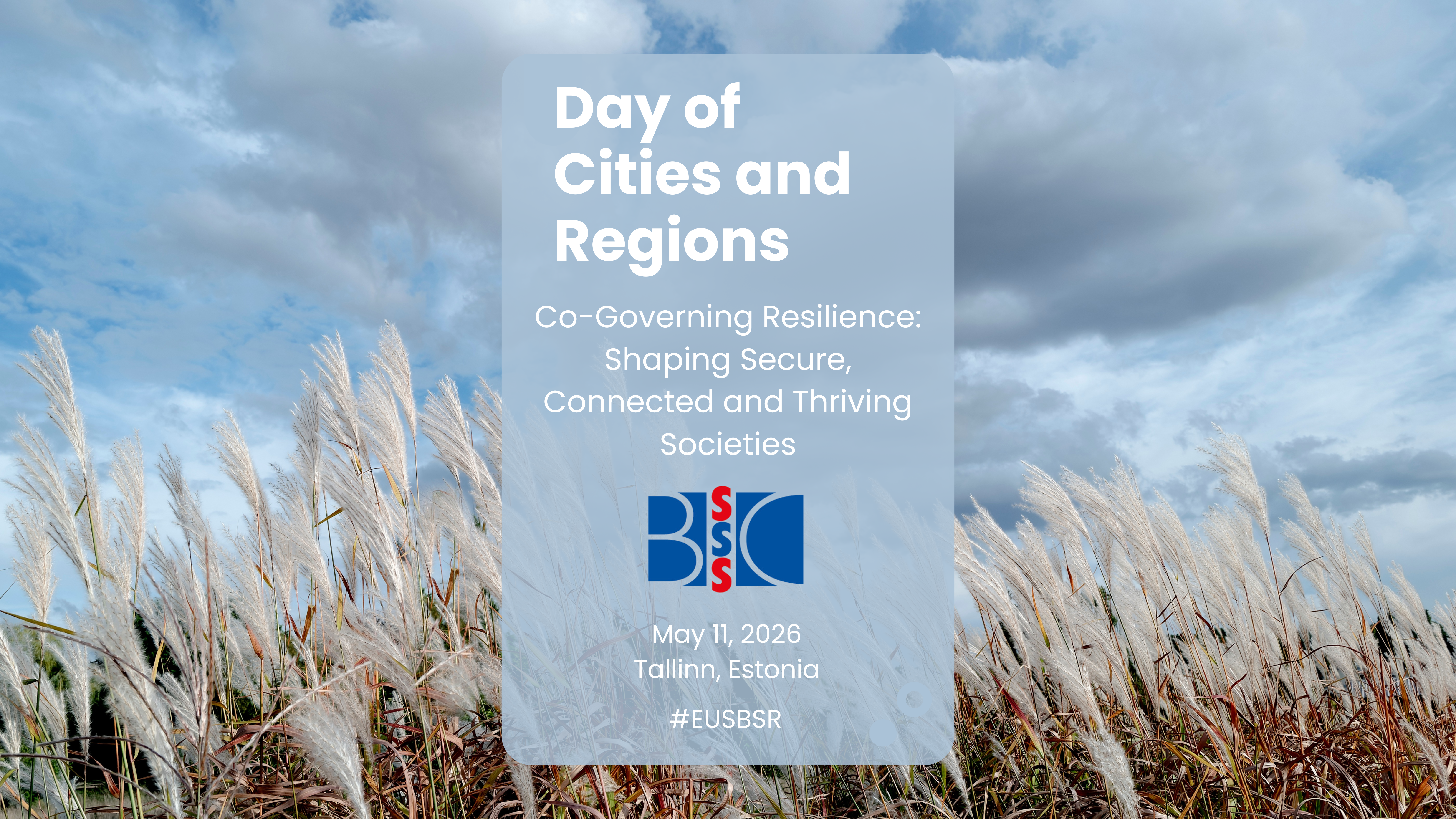 bsssc day of cities and regions in tallinn