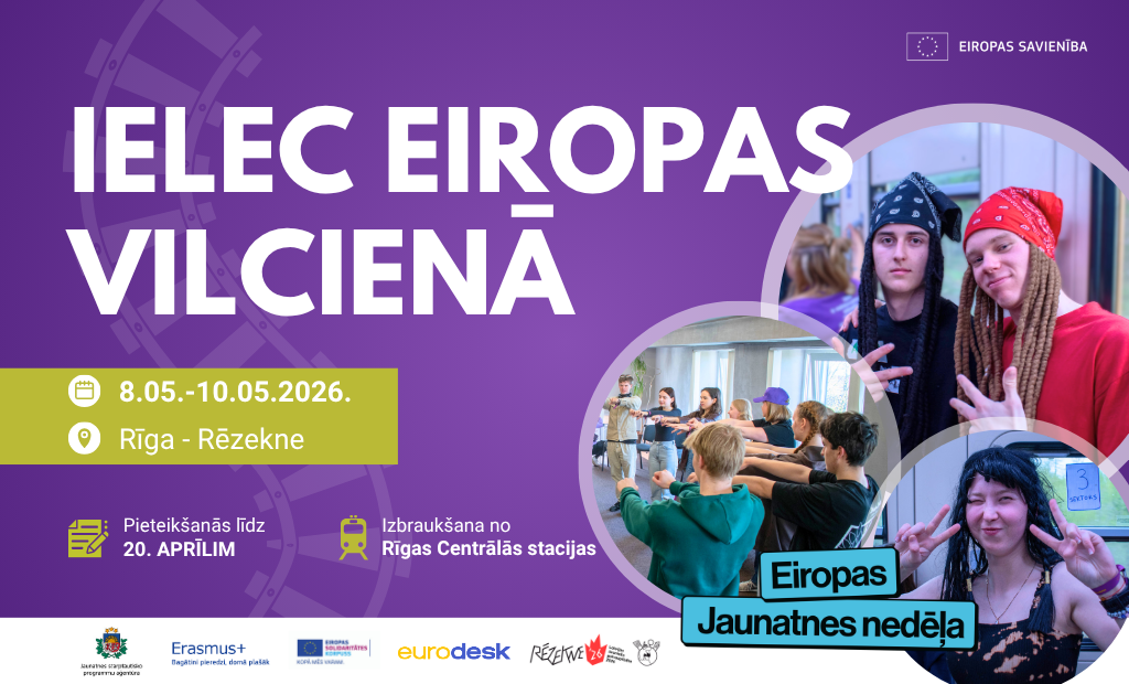 ielec eiropas vilciena iespeja jauniesiem