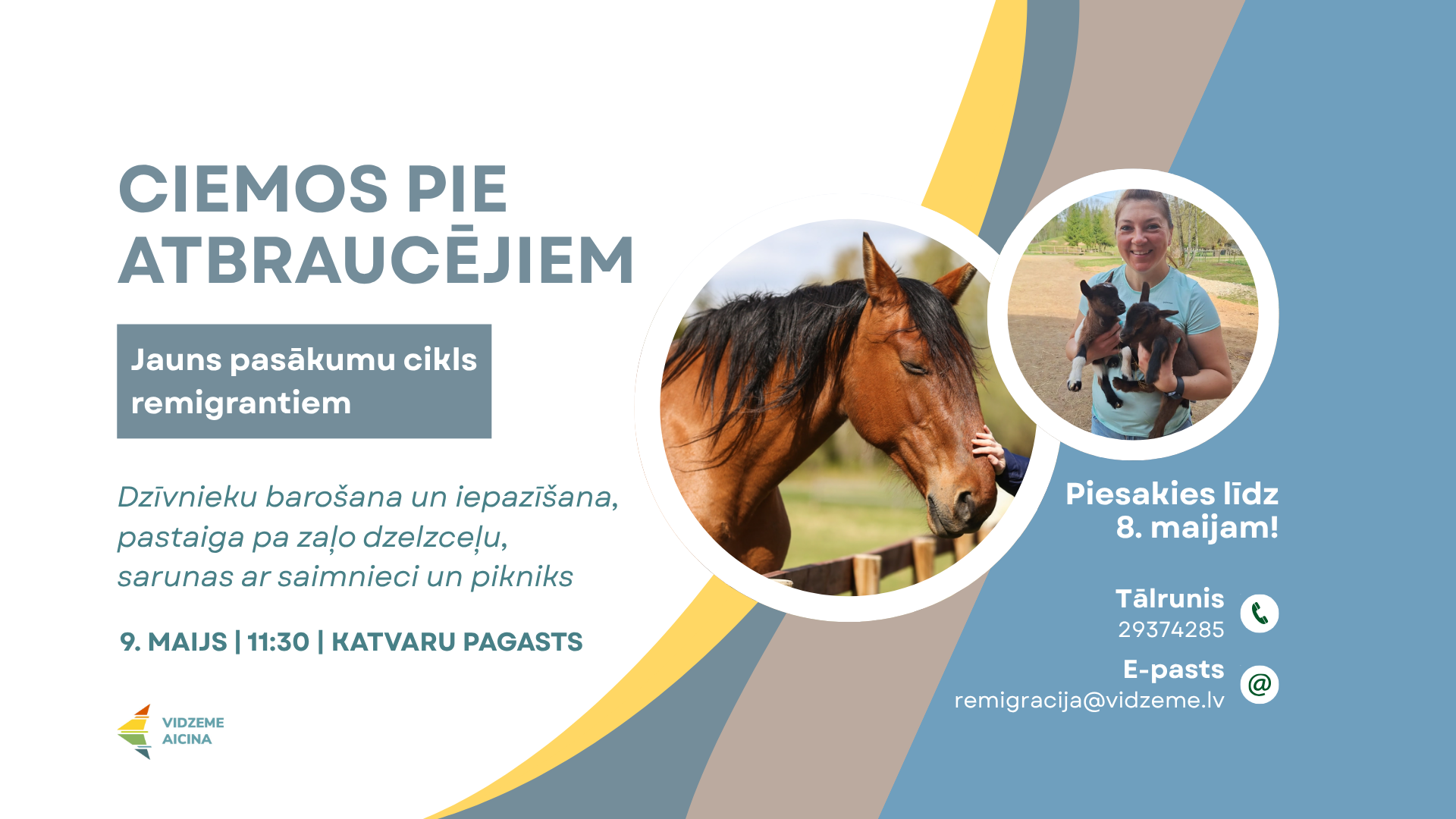 ciemos pie atbraucejiem tresa tiksanas soreiz katvaru pagasta mini zoo