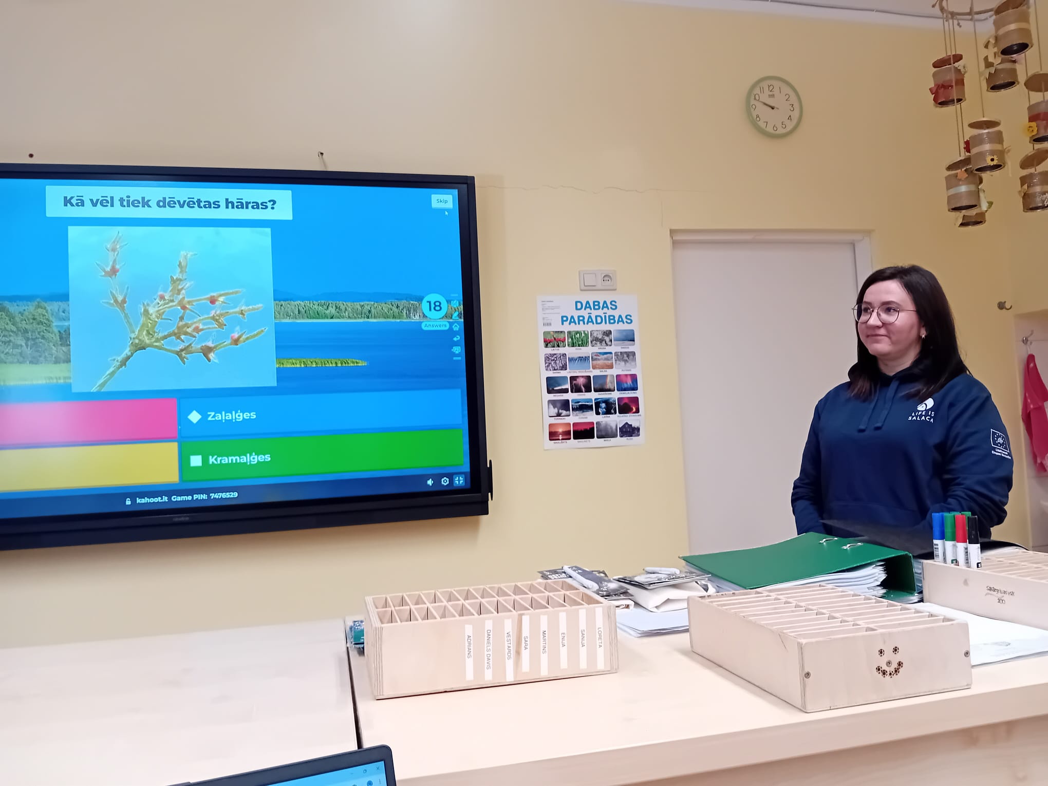 saruna ar jauniesiem par latvijas udeniem un to aizsardzibu