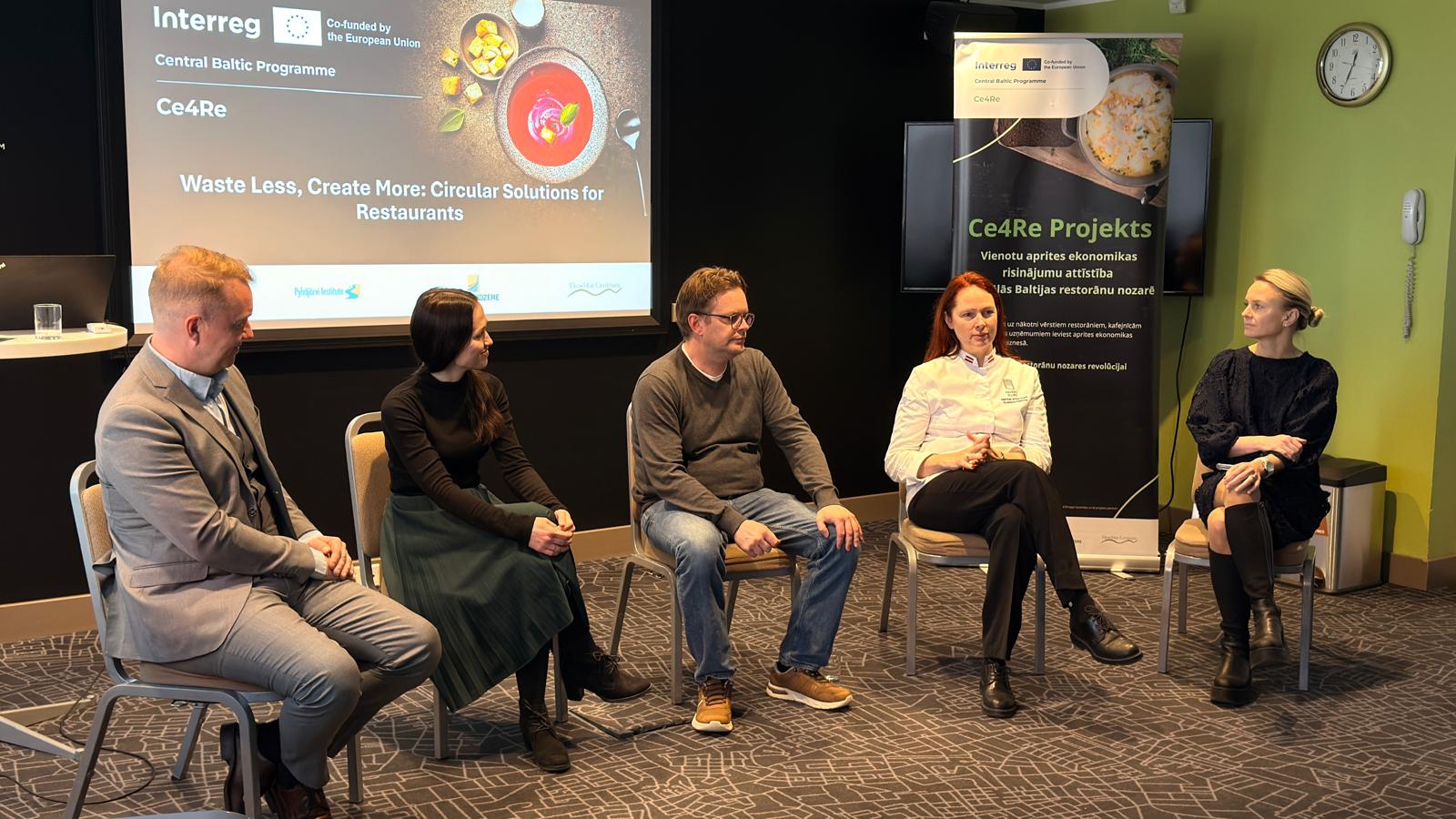 aizvadits starptautisks seminars par aprites ekonomiku restoranu nozare