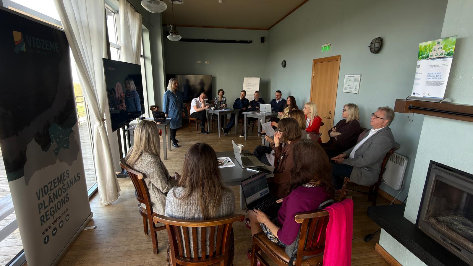 macibu seminari vidzeme uzsver klimata aspektu pieaugoso nozimi pasvaldibu projektos