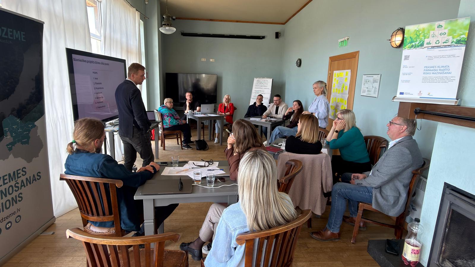 macibu seminari vidzeme uzsver klimata aspektu pieaugoso nozimi pasvaldibu projektos