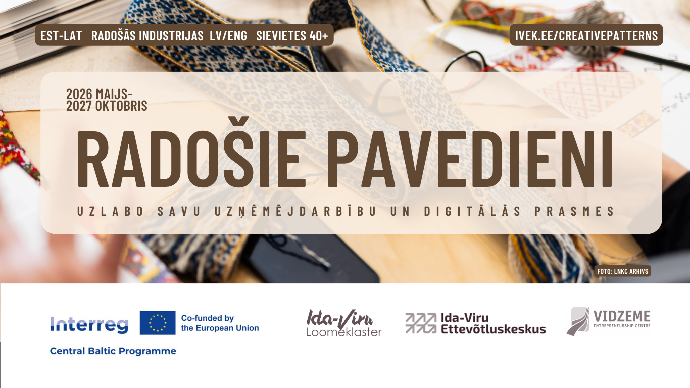 sievietes vecuma virs 40 gadiem aicina pieteikties jauna radosas uznemejdarbibas attistibas projekta radosie pavedieni