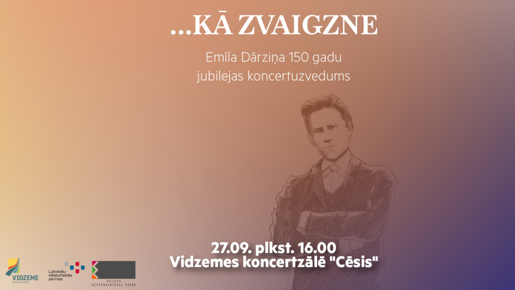 vidzemes koncertzale cesis skanes emila darzina 150 gadu jubilejas koncertuzvedums ka zvaigzne