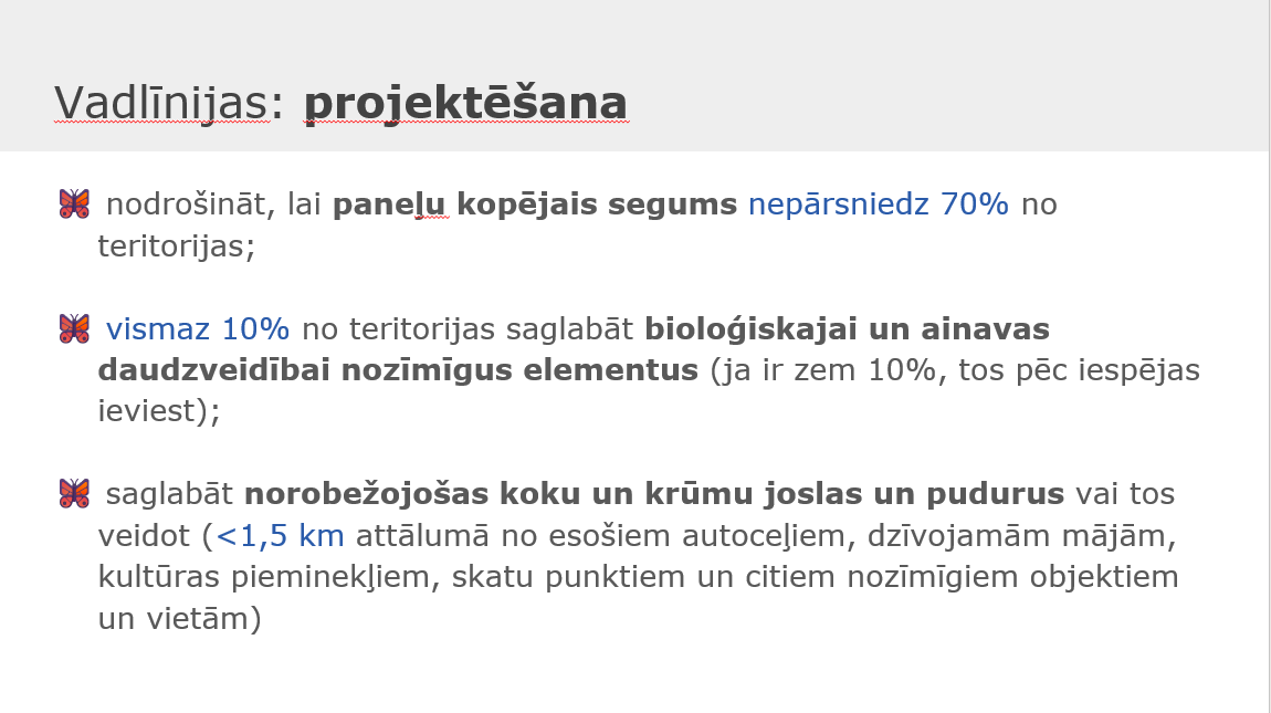 saules parku teritorijas var izmantot ari biologiskas daudzveidibas veicinasanai foto