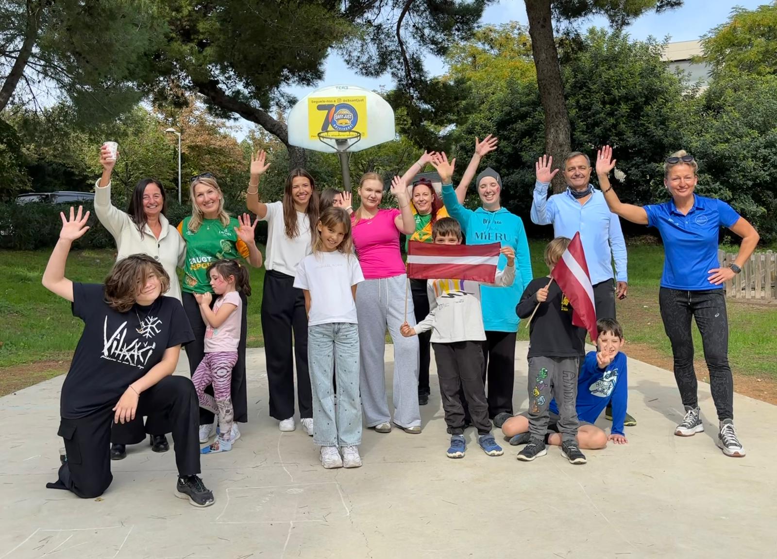 olimpiskais kvants spanija pulce latviesu gimenes un palidz veidot jaunu diasporas kopienu barselona